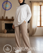 بنطلون ميلتون وايد ليج لون كافيه